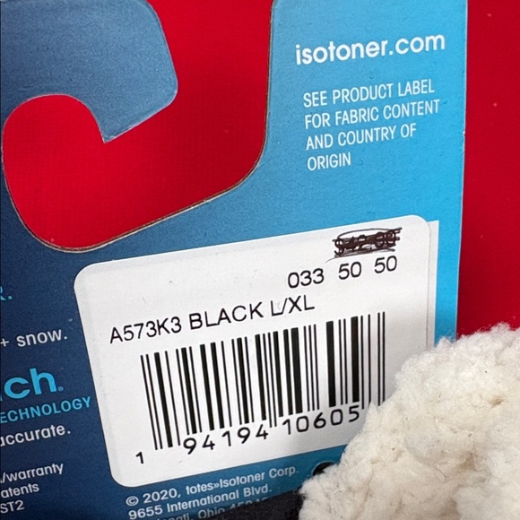 Isotoner SmartDRI large or XL gloves. NWT! - Picture 6 of 9